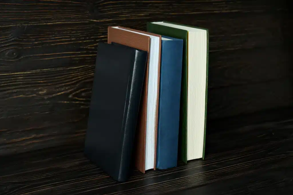 stack of books